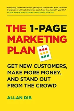 Cover of The 1-Page Marketing Plan